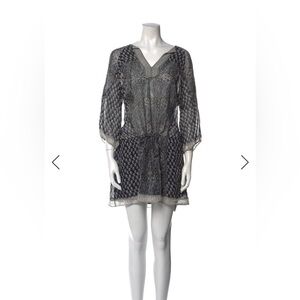 Ulla Johnson Semi-Sheer Paisley Dress